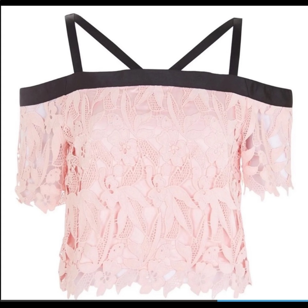 Nordstrom pink floral top